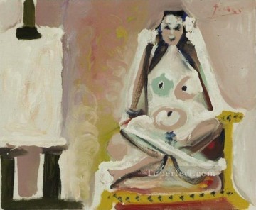 La maqueta en el taller 4 1965 cubismo Pablo Picasso Pinturas al óleo